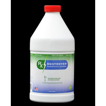 RxDestroyer C2R Global Manufacturing RX64 Disposal System Bottle by Pasteur Pharmacy