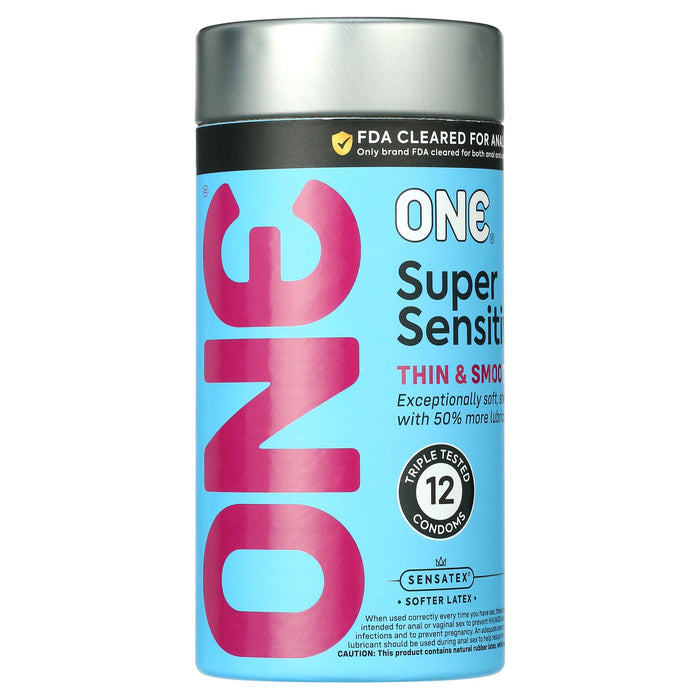 ONE Condoms Super Sensitive by Pasteur Pharmacy