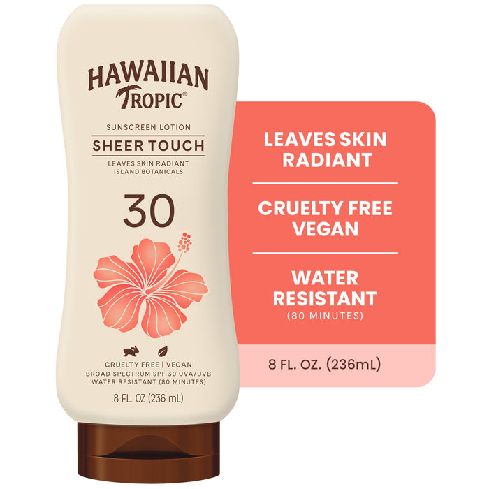 Hawaiian Tropic Sheer Touch Ultra Radiance Lotion Sunscreen - SPF 30, 8 Fl Oz by Pasteur Pharmacy