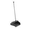 Impact LobbyMaster Plastic Dust Pan, 12w x 37h, Plastic, Black Pan/White Handle