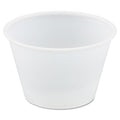 Dart Polystyrene Portion Cups, 4 oz, Translucent, 250/Bag, 10 Bags/Carton