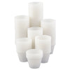 Dart Polystyrene Portion Cups, 4 oz, Translucent, 250/Bag, 10 Bags/Carton