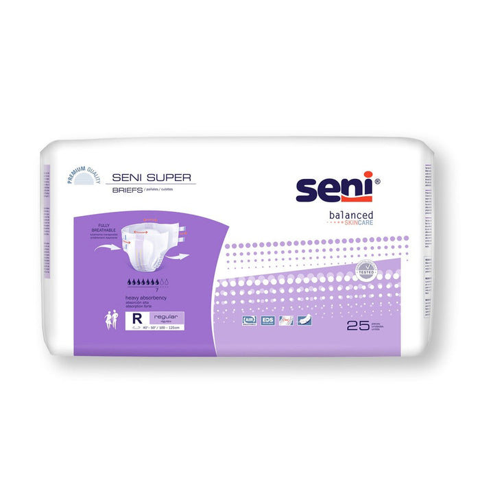 Seni Super Heavy Absorbency Incontinence Brief, Regular 1163851 by Pasteur Pharmacy