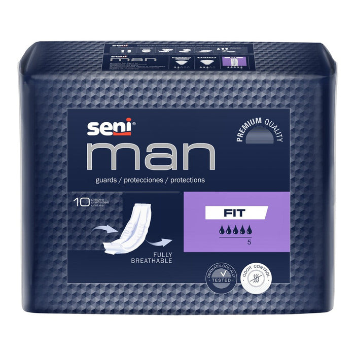 Seni Man Fit Bladder Control Pad Moderate Absorbency 3-1/2 X 15-7/10 Inch by Pasteur Pharmacy