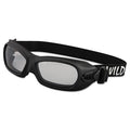 KleenGuard V80 WildCat Safety Goggles, Black Frame, Clear Lens