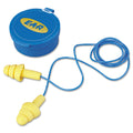 3M E-A-R UltraFit Multi-Use Earplugs, Corded, 25NRR, Yellow/Blue, 50 Pairs