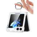 Inspire Series Floral Hard Shell Case with Ring - Samsung Galaxy Z Flip6 by Zerodamage Sahara Case LLC