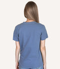 Flower Garden Comfort Colors Graphic Tee - Blue Jean by Boutique 23