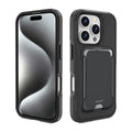 iPhone 16 Pro Rugged Wallet Case with Kickstand - MagSafe, Card Holder | Raider Series by Zerodamage Sahara Case LLC