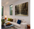Parvez Taj Tree Path 45-Inch x 30-Inch Pine Wood Wall Art by Vanessa Jane