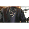 14K 4mm Genuine Solid Yellow Gold Rope Necklace Chain by DailySale