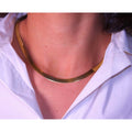 14K 6mm Solid Yellow Gold High Polished Herringbone Necklace Chain by DailySale