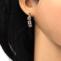14k Gold Filled Garnet Unique Shape Earrings by DailySale