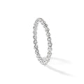 14k Gold Lab Grown Diamond Eternity Band Ring by Fine Color Jewels