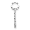14k Gold Live Love Laugh Charm Pendant by Fine Color Jewels