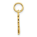 14k Gold Live Love Laugh Charm Pendant by Fine Color Jewels