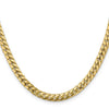 14k Gold Miami Cuban 24 inch Chain Necklace