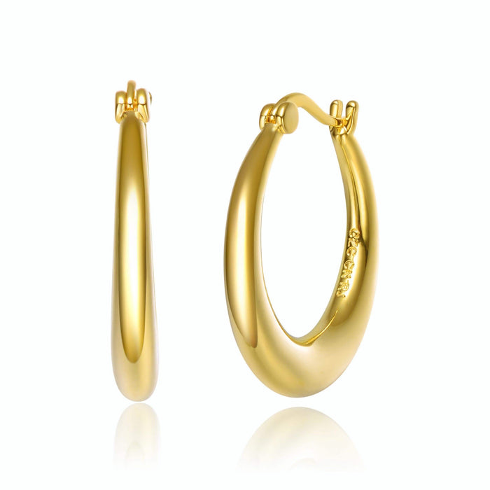 14K Gold Plated Clip In Earrings by DailySale