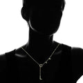 14K Gold Plated Love Lariat Necklace by DailySale