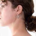 14K Gold Plated Twisted Gold Chunky Hoop Earrings by DailySale
