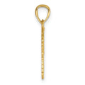 14k Gold Two-Piece Break-Apart Wings Pendant by Fine Color Jewels