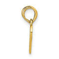 14K Real Gold Break-Apart Best Friends Heart Pendant by Fine Color Jewels