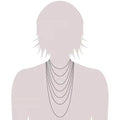 14K Solid Gold Herringbone Necklace by DailySale