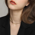 14K Solid Yellow Gold High Polish Herringbone Necklace Chain 2mm by DailySale