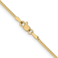 14K Yellow Gold 1.1 mm Franco Chain by Fine Color Jewels