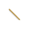 14K Yellow Gold 1.25 mm Franco Chain by Fine Color Jewels