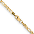 14k Yellow Gold Concave Open Chain for Men by Fine Color Jewels