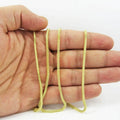 14K Yellow Gold Franco Chain Pendant Necklace 16"- 24" by DailySale