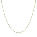 14K Yellow Gold High Polish Classic Box Link Chain Necklace - Assorted Sizes by DailySale