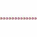 15.4 Ct Marquise Purple Rhodolite Garnet & Multi-Gemstone Prong Gold Plated Silver Leaf Cluster Tennis Bracelet by Fine Color Jewels
