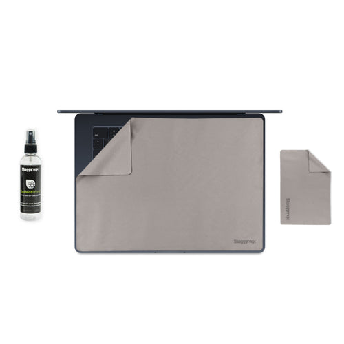 15" MacBook Air Screen Protector Keyboard Cover Cleaning Kit UnderWare Pac by ShaggyMax
