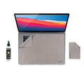 15" MacBook Pro Screen Protector Keyboard Cover & Cleaning Kit UnderWare Pac by ShaggyMax