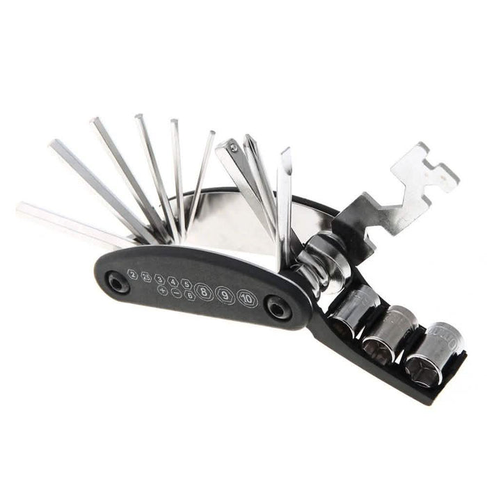 15-in-1 Folding Multi Function Bike Repair Tool by DailySale