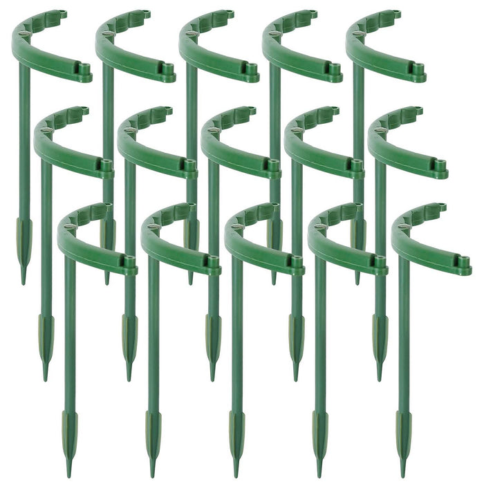 15-Piece: Garden Plant Support Stakes by DailySale