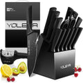 15-Piece: Non-Stick Coating Kitchen Knife Set by DailySale