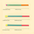 15-Pieces: Rainbow Color High Quality Makeup Brush Set by DailySale