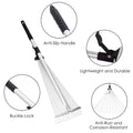15-Teeth Expanding Stainless Steel Rake by DailySale