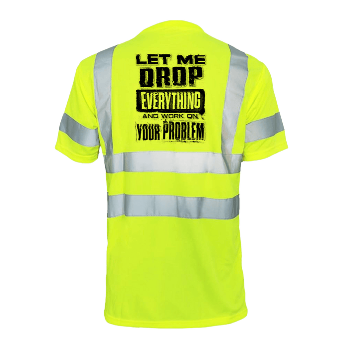 Drop everything- Reflective Safety T-Shirt by Armed American Supply