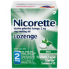 Nicorette Mini Nicotine Lozenges, 2 mg (72 Count)
