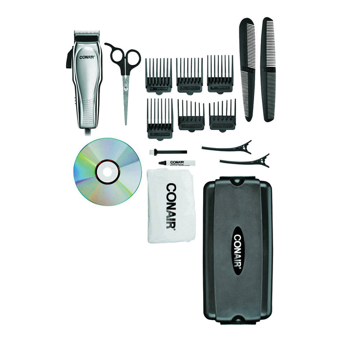 Conair Custom Cut Haircut Kit, Chrome, 21 Piece by Pasteur Pharmacy