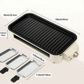 1500W Smokeless Electric Indoor Grill with Removable Non-Stick Plate by DailySale