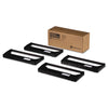 TallyGenicom 255670402 Ribbon, Black, 4/Pack