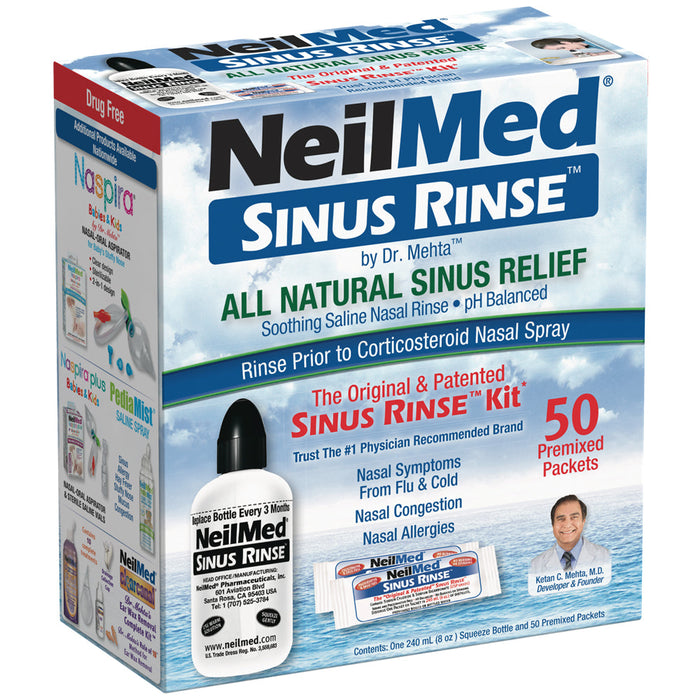 NeilMed Pharmaceuticals Original Sinus Rinse Kit Packets - 50ct by Pasteur Pharmacy