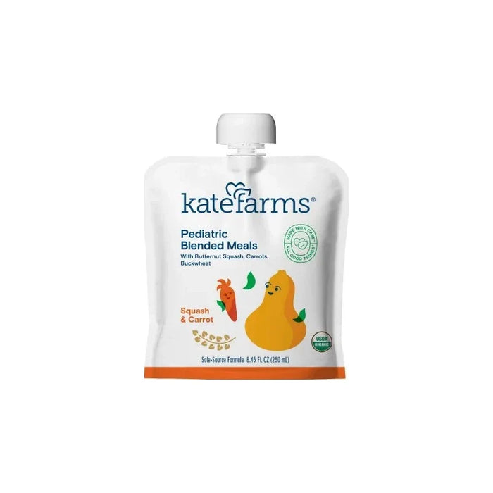 Kate Farms - Kate Farms Pediatric Blended Meals, Squash & Carrot, 8.45 Fl Oz (250 Ml) CS/12 by Pasteur Pharmacy