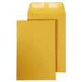 Quality Park Catalog Envelope, 28 lb Bond Weight Kraft, #1, Square Flap, Gummed Closure, 6 x 9, Brown Kraft, 100/Box