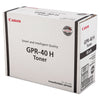 Canon 3482B005AA (GPR-40) Toner, 12,500 Page-Yield, Black